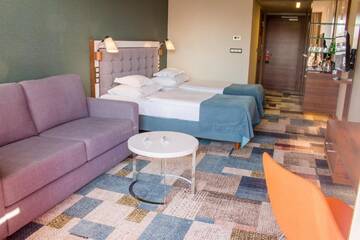 Фото номера Двухместный номер с 1 кроватью или 2 отдельными кроватями Отель Hotel Aquarius SPA г. Колобжег 7