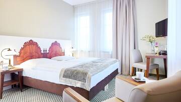 Фото номера Стандартный двухместный номер с 2 отдельными кроватями Отель Jantar Hotel &amp; SPA by Zdrojowa г. Колобжег 3