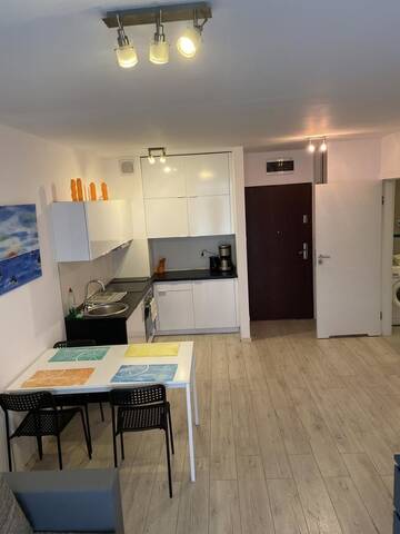 Фото номера Apartment (Turkusowy) Апартаменты Apartamenty Bursztynowe w Kołobrzegu Sun&amp;Relax г. Колобжег 8