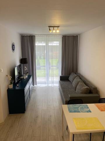 Фото номера Apartment (Turkusowy) Апартаменты Apartamenty Bursztynowe w Kołobrzegu Sun&amp;Relax г. Колобжег 9
