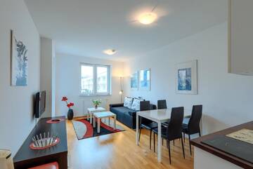 Фото номера Апартаменты с 1 спальней (для 4 взрослых) Апартаменты Apartamenty Diva Kołobrzeg г. Колобжег 4