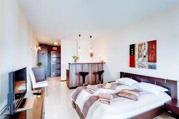Фото номера Двухместный номер с 1 кроватью Апартаменты Apartamenty Diva Kołobrzeg г. Колобжег 6