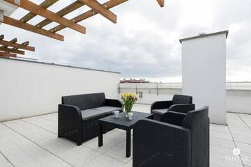 Фото номера Пентхаус с 1 спальней и террасой Апартаменты Jantar Apartamenty - Wylotowa г. Колобжег 3