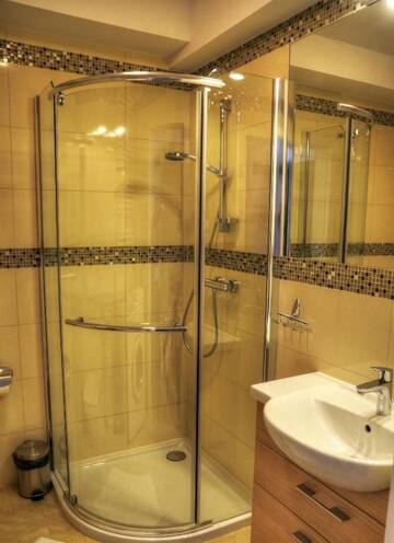 Фото номера Номер-студио с видом на бассейн Апартаменты Apartamenty Kołobrzeg Apartments Polanki г. Колобжег 45