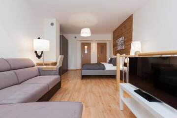 Фото номера Апартаменты в пентхаусе с видом на реку — Portowa, 14 Апартаменты Jantar Apartamenty -Prestige Portowa г. Колобжег 21