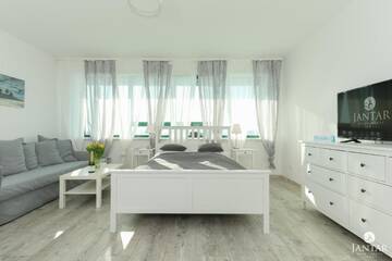 Фото номера Номер-студио «Комфорт» - Portowa 18 Апартаменты Jantar Apartamenty -Prestige Portowa г. Колобжег 3