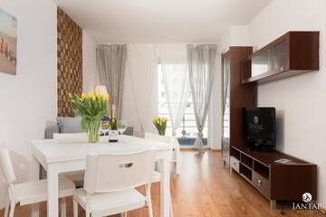 Фото номера Улучшенные апартаменты с 1 спальней, 14 Portowa Street Апартаменты Jantar Apartamenty -Prestige Portowa г. Колобжег 4