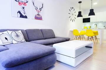 Фото номера Полулюкс с видом на сад Апартаменты Green Point Apartments Kołobrzeg г. Колобжег 32