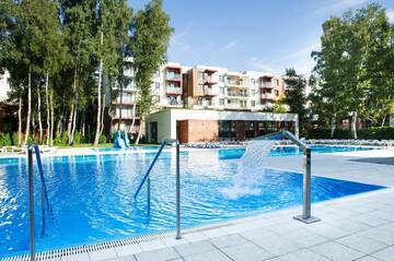 Фото номера Полулюкс с видом на сад Апартаменты Green Point Apartments Kołobrzeg г. Колобжег 46
