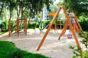 Фото номера Полулюкс с видом на сад Апартаменты Green Point Apartments Kołobrzeg г. Колобжег 23