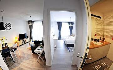 Фото номера Апартаменты с 1 спальней Апартаменты Apartamenty BalticON Polanki г. Колобжег 3