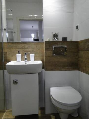 Фото номера Апартаменты с душем Апартаменты Apartament Scandynawski г. Колобжег 57