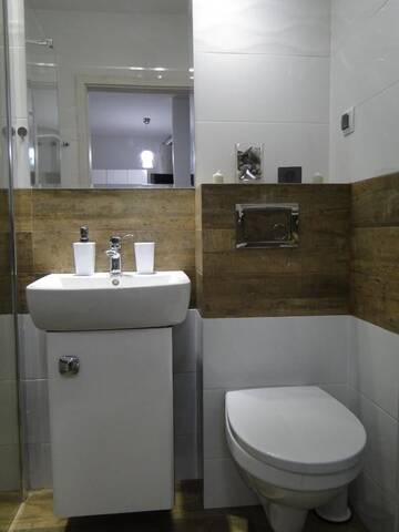 Фото номера Апартаменты с душем Апартаменты Apartament Scandynawski г. Колобжег 18