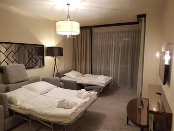 Фото номера Апартаменты Делюкс с 1 спальней Апартаменты Apartament prywatny 327 w Diune Resort г. Колобжег 91