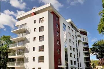 Фото номера Апартаменты с 1 спальней Апартаменты Cicha Przystań - Apartament Wyspa Solna г. Колобжег 12