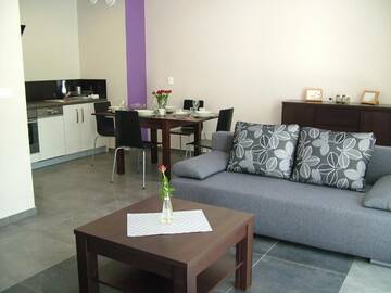 Фото номера Апартаменты с 1 спальней Апартаменты Cicha Przystań - Apartament Wyspa Solna г. Колобжег 20