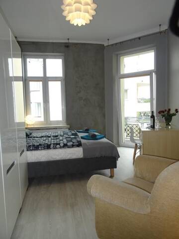 Фото номера Апартаменты с 2 спальнями Апартаменты Cicha Przystań - Apartamenty Port г. Колобжег 4