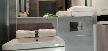 Фото номера Апартаменты с 2 спальнями Апартаменты Cicha Przystań - Apartamenty Port г. Колобжег 48