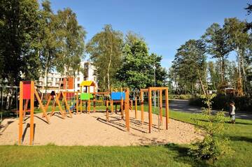 Фото номера Апартаменты с видом на бассейн Апартаменты Apartament Kristina Osiedle Polanki г. Колобжег 21
