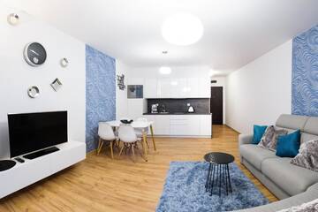 Фото номера Апартаменты с видом на бассейн Апартаменты Apartament Kristina Osiedle Polanki г. Колобжег 20