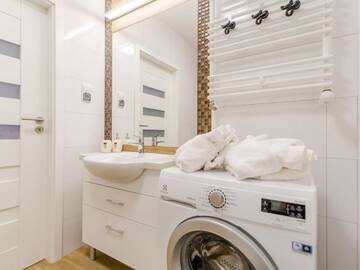 Фото номера Апартаменты с видом на бассейн Апартаменты Apartament Kristina Osiedle Polanki г. Колобжег 28