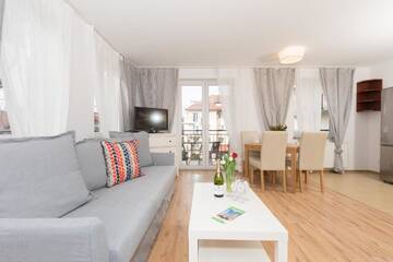 Фото номера Апартаменты с 1 спальней Апартаменты Jantar Apartamenty Sunny Olymp I г. Колобжег 14