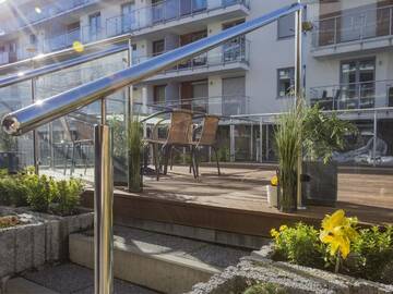 Фото номера Апартаменты Апартаменты VacationClub - Bałtycka Apartment z dostępem do strefy SPA г. Колобжег 19