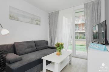 Фото номера Апартаменты с 1 спальней и видом на сад (4 взрослых) Апартаменты Jantar Apartamenty - Port Rybacki г. Колобжег 38