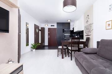 Фото номера Апартаменты с видом на сад Апартаменты Jantar Apartamenty - Port Rybacki г. Колобжег 15
