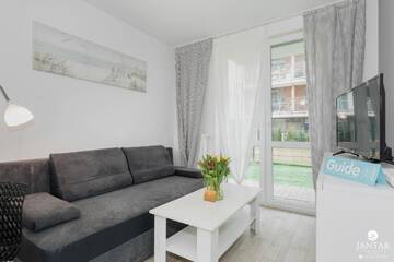 Фото номера Апартаменты с 1 спальней и видом на сад (4 взрослых) Апартаменты Jantar Apartamenty - Port Rybacki г. Колобжег 13
