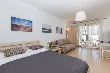 Фото номера Классический номер-студио - 18/24 Towarowa Street Апартаменты Jantar Apartamenty - Port Kołobrzeg г. Колобжег 19