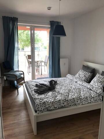 Фото номера Апартаменты Делюкс - Парк Полянки Апартаменты OMI Apartments г. Колобжег 13