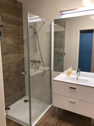 Фото номера Апартаменты Делюкс - Парк Полянки Апартаменты OMI Apartments г. Колобжег 24
