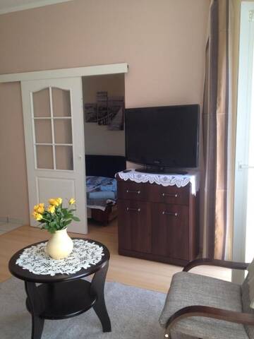 Фото номера Апартаменты с 1 спальней Апартаменты Apartament Żeglarski г. Колобжег 19