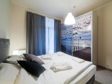 Фото номера Апартаменты с террасой Апартаменты Apartament przy Plaży - Hotel Diune г. Колобжег 15