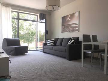 Фото номера Апартаменты с террасой Апартаменты Apartament przy Plaży - Hotel Diune г. Колобжег 19