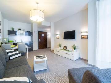 Фото номера Апартаменты с террасой Апартаменты Apartament przy Plaży - Hotel Diune г. Колобжег 37
