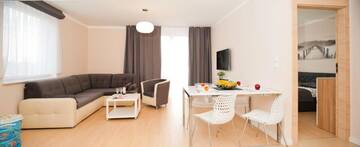 Фото номера Апартаменты Делюкс Апартаменты Apartamenty Kołobrzeg Bliżej Morza Komfort г. Колобжег 10