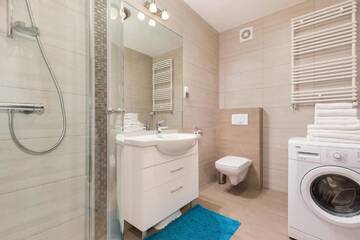 Фото номера Апартаменты с 1 спальней Апартаменты Jantar Apartamenty - Family Vacation Polanki г. Колобжег 10