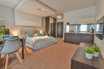Фото номера Апартаменты с балконом Апартаменты Apartamenty Spa Promenada г. Колобжег 3