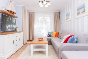 Фото номера Апартаменты Делюкс с 1 спальней и балконом — 205 Апартаменты Jantar Apartament - Exclusive Marine Polanki г. Колобжег 16