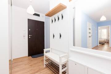 Фото номера Апартаменты Делюкс с 2 спальнями и балконом — 209 Апартаменты Jantar Apartament - Exclusive Marine Polanki г. Колобжег 8