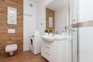 Фото номера Апартаменты Делюкс с 1 спальней и балконом — 206 Апартаменты Jantar Apartament - Exclusive Marine Polanki г. Колобжег 15