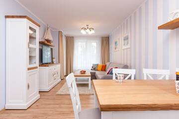 Фото номера Апартаменты Делюкс с 1 спальней и балконом — 205 Апартаменты Jantar Apartament - Exclusive Marine Polanki г. Колобжег 8