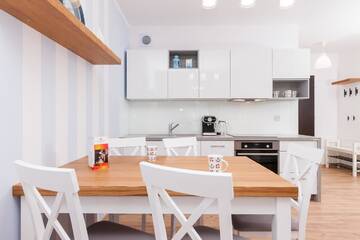 Фото номера Апартаменты Делюкс с 1 спальней и балконом — 205 Апартаменты Jantar Apartament - Exclusive Marine Polanki г. Колобжег 13