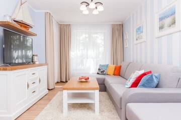 Фото номера Апартаменты Делюкс с 1 спальней и балконом — 205 Апартаменты Jantar Apartament - Exclusive Marine Polanki г. Колобжег 9