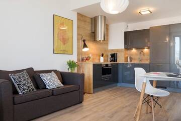 Фото номера Апартаменты Делюкс Апартаменты Jantar Apartamenty Design Latarnia Morska г. Колобжег 42