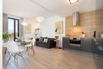 Фото номера Апартаменты Делюкс Апартаменты Jantar Apartamenty Design Latarnia Morska г. Колобжег 56