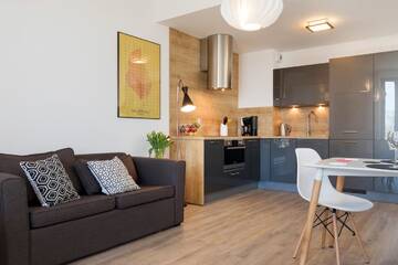 Фото номера Апартаменты Делюкс Апартаменты Jantar Apartamenty Design Latarnia Morska г. Колобжег 15