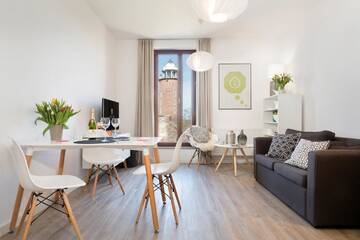Фото номера Апартаменты Делюкс Апартаменты Jantar Apartamenty Design Latarnia Morska г. Колобжег 10